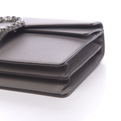 Gucci Pebbled Calfskin Small Dionysus Shoulder Bag Dusty Grey 10 of 10