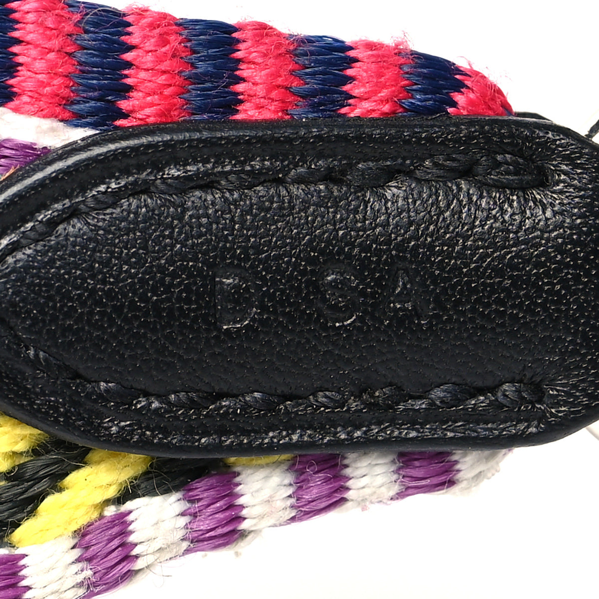 Toile Swift 25mm Sangle Cavale Shoulder Strap Multicolor Black