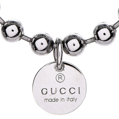 Gucci Sterling Silver Boule Five Charm Bracelet 4 of 8