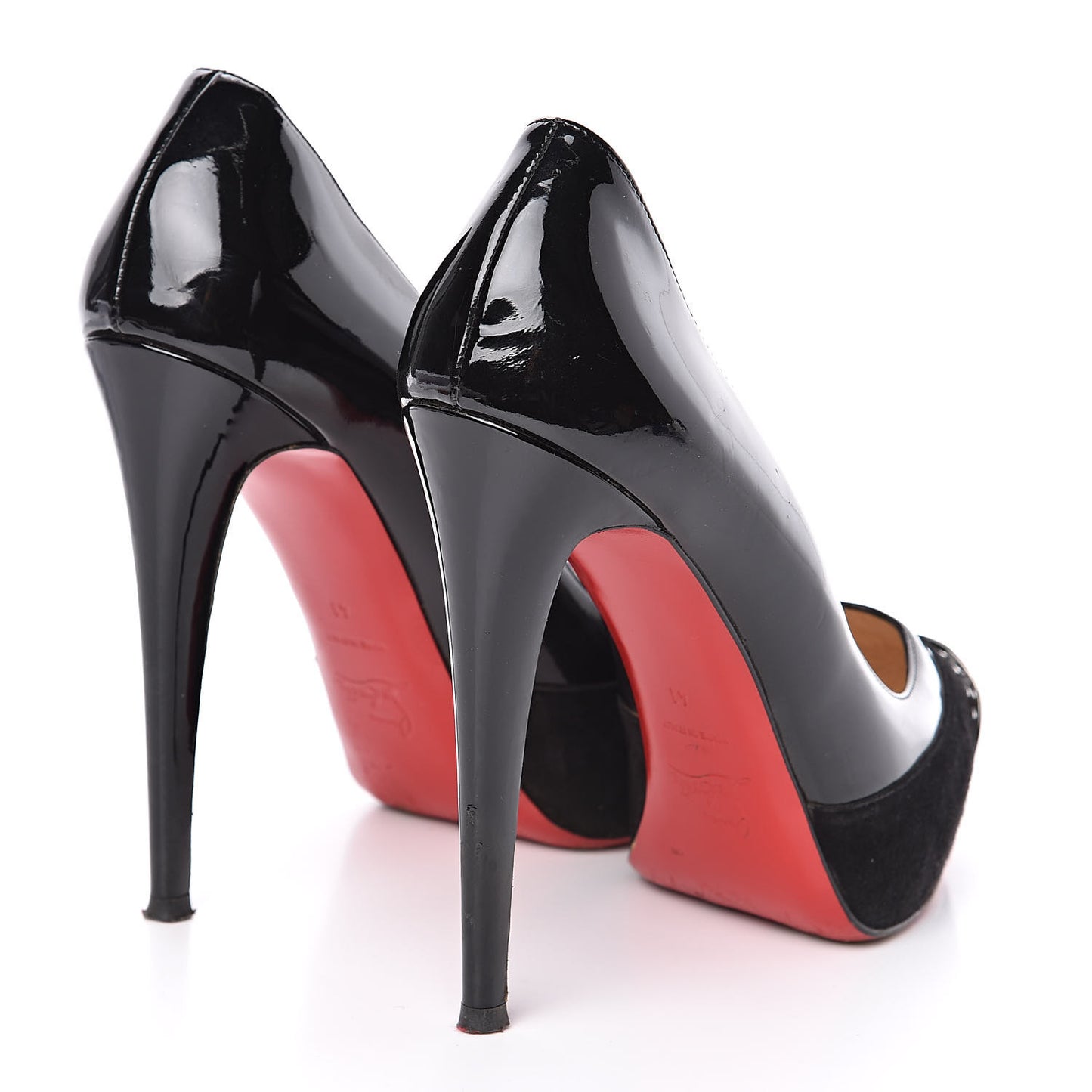 Patent Suede Maggie 140 Pumps 41 Black