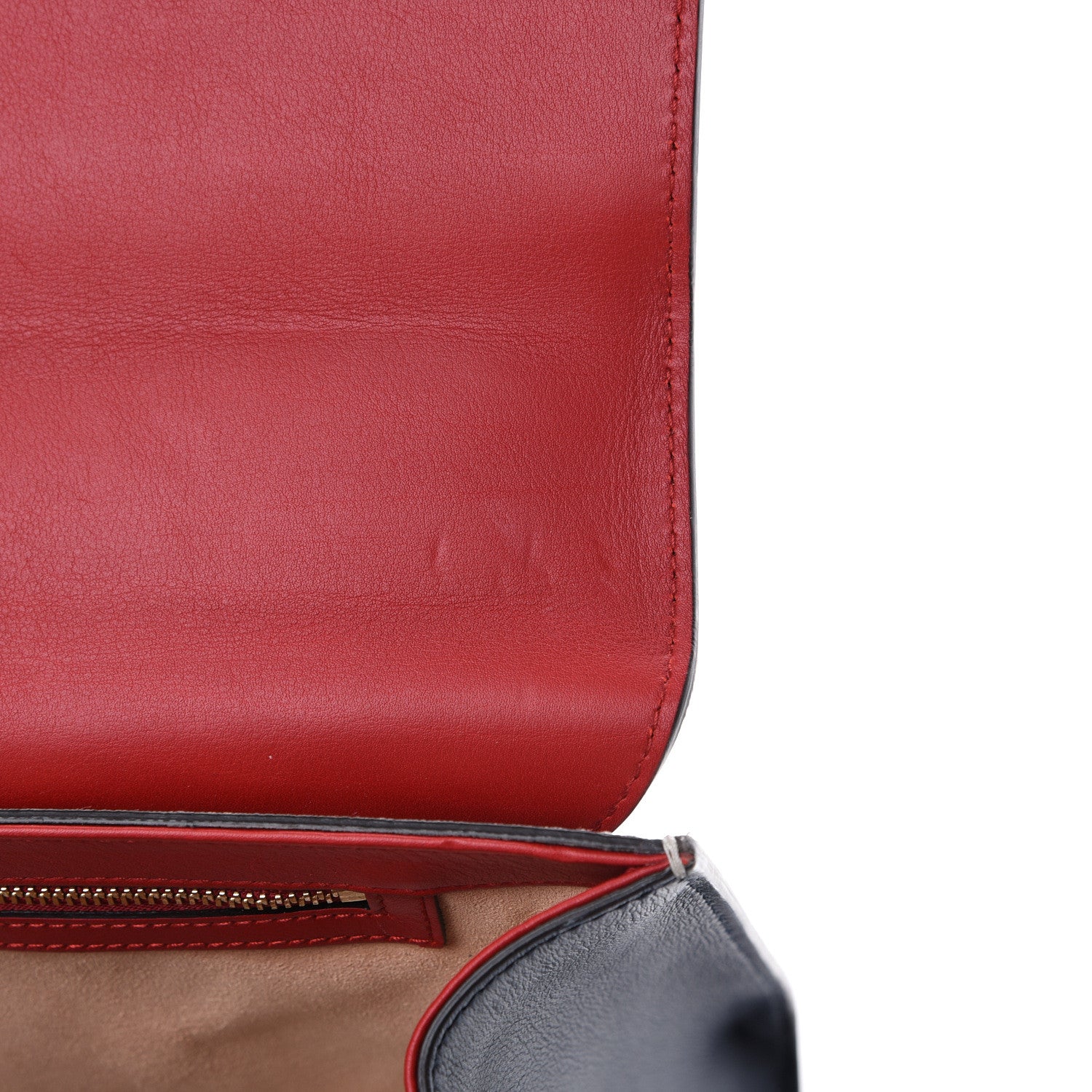 Gucci GG Supreme Monogram Moon Calfskin Medium Padlock Shoulder Bag Beige Blue Hibiscus Red Mystic White 7 of 12