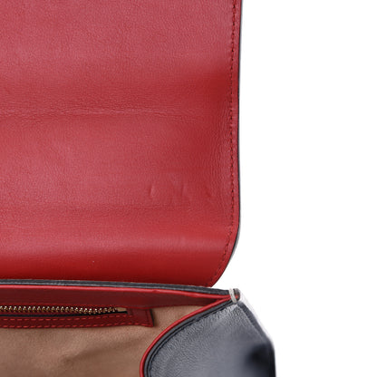 Gucci GG Supreme Monogram Moon Calfskin Medium Padlock Shoulder Bag Beige Blue Hibiscus Red Mystic White 7 of 12