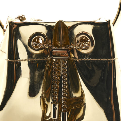 Jimmy Choo Metallic Patent Bon Bon Bag Gold 8 of 11