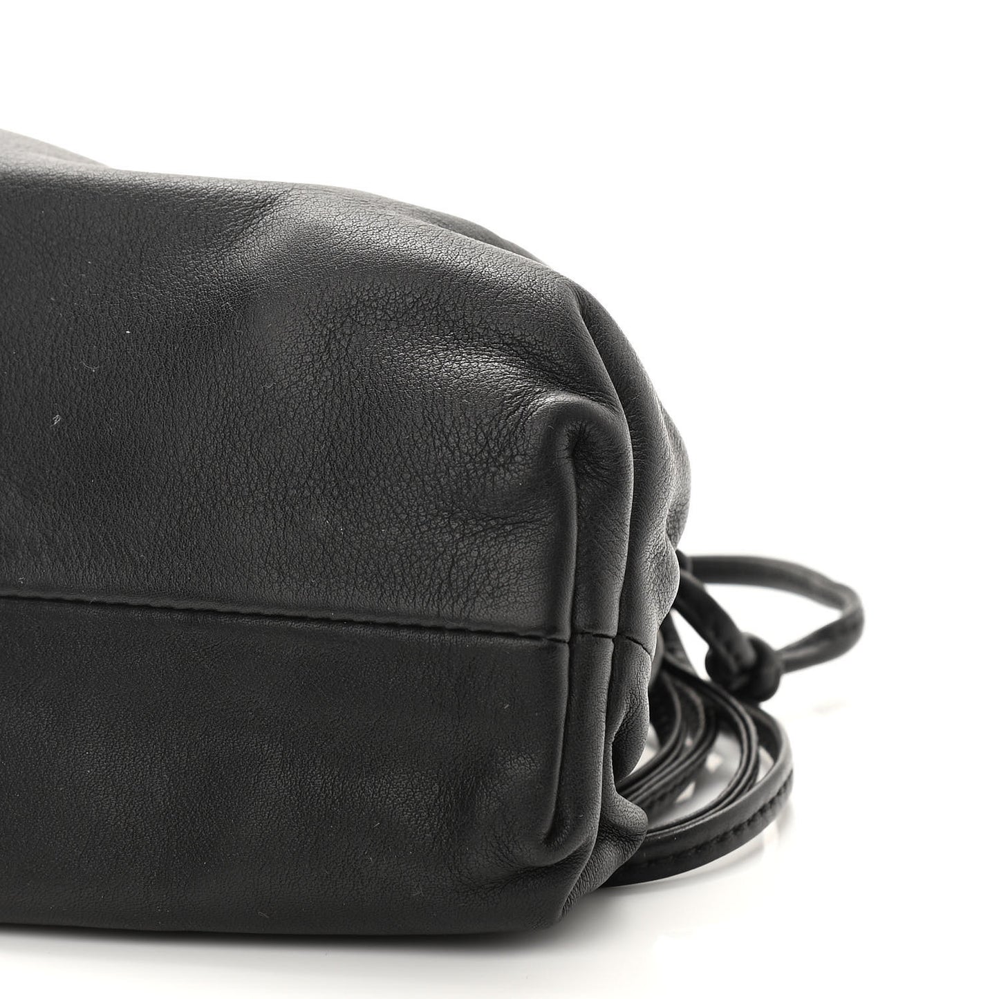 Butter Calfskin The Mini Pouch Black