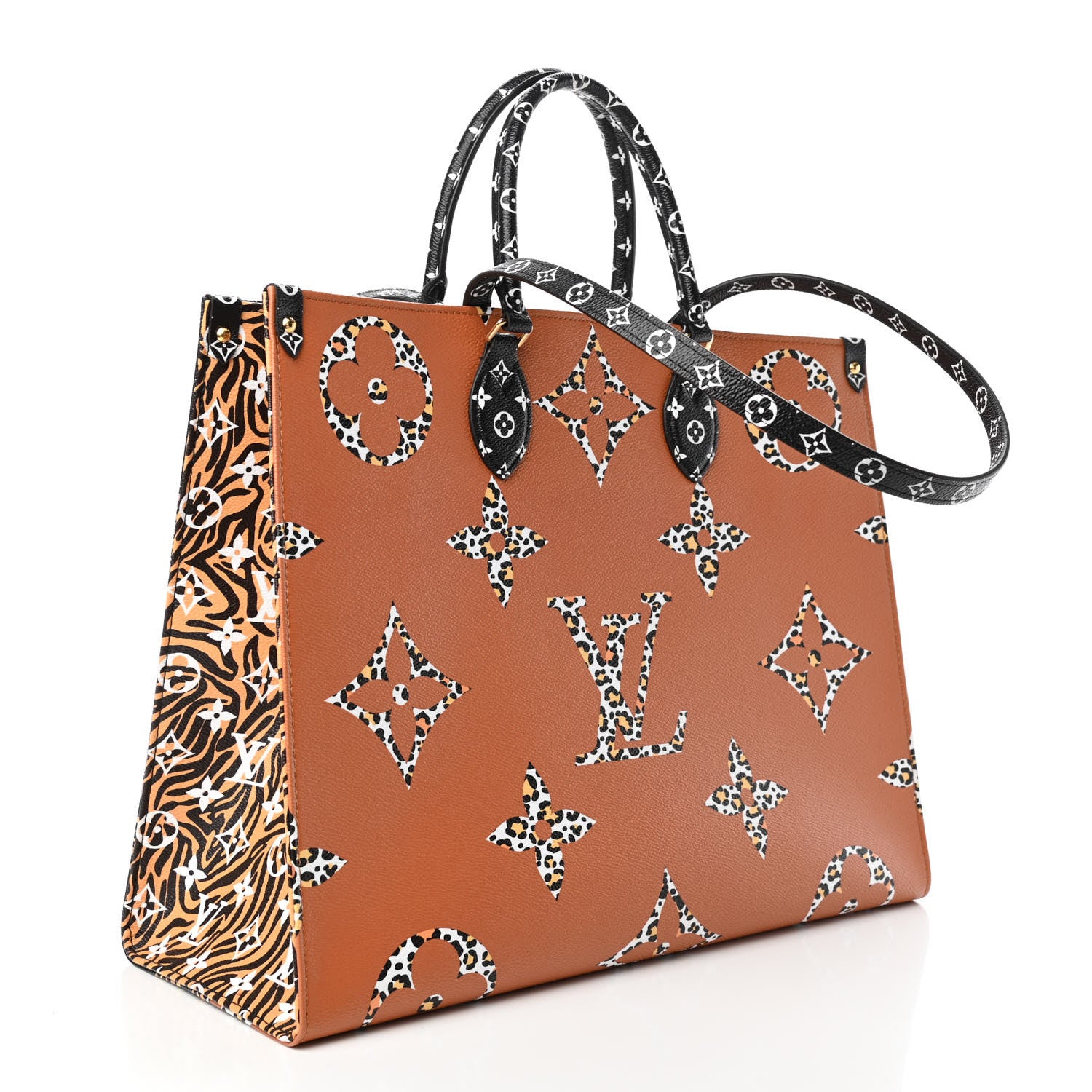 Louis Vuitton Monogram Giant Jungle Onthego GM Black 2 of 4