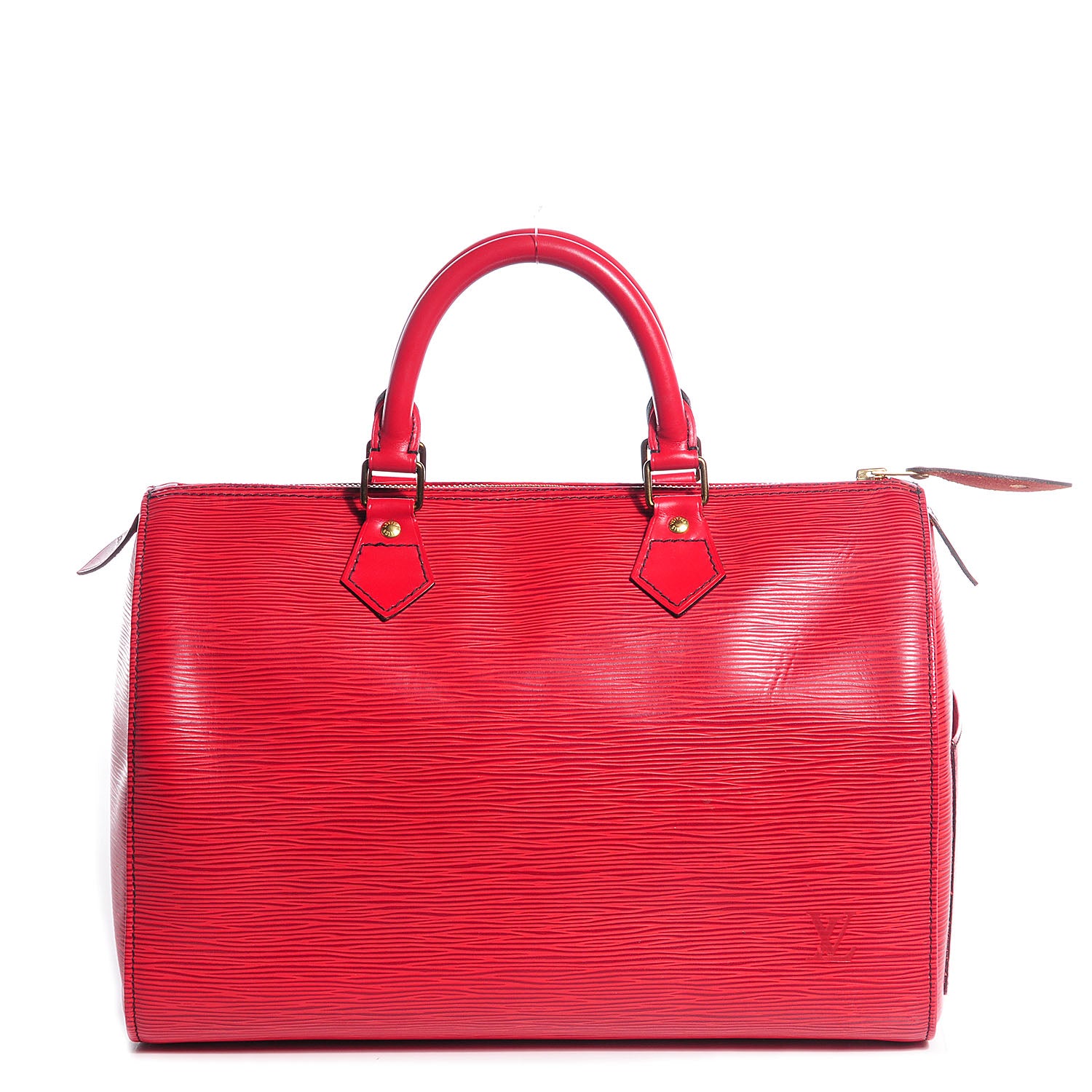 Louis Vuitton Epi Speedy 30 Rouge 1 of 8