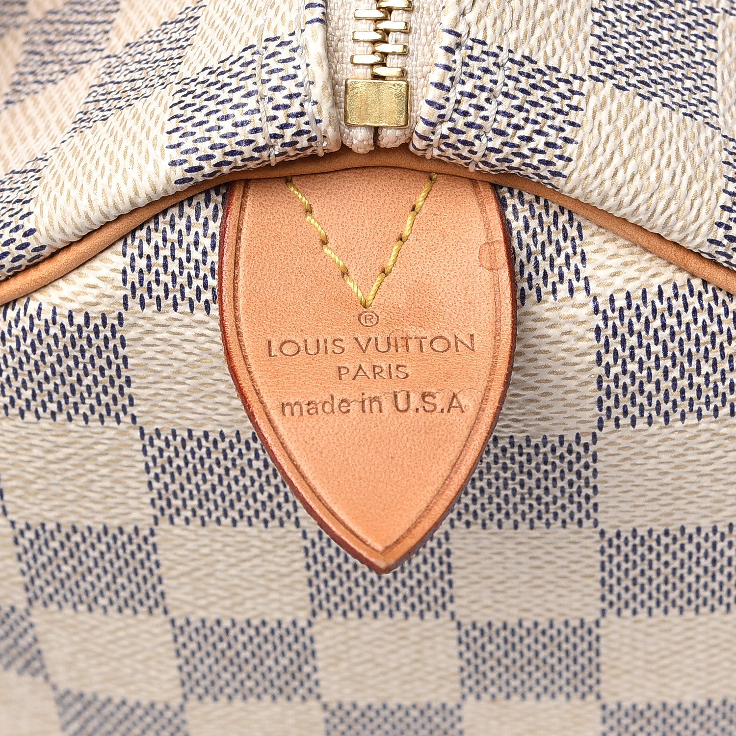 Louis Vuitton Damier Azur Speedy 30 7 of 15