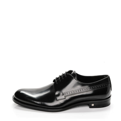 Louis Vuitton Calfskin Mens State Derby 9 Black 1 of 8