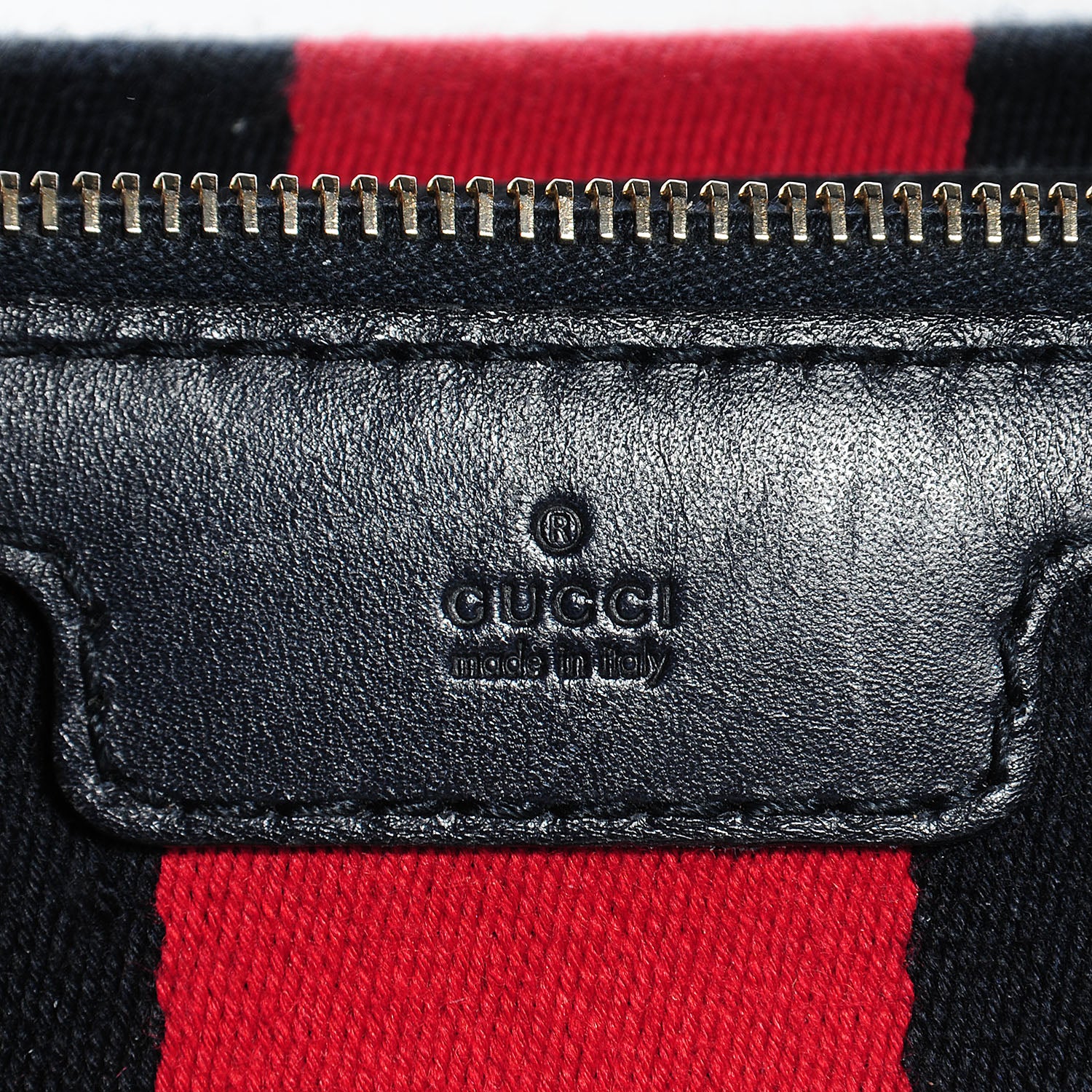Gucci Monogram Selleria Calfskin Vintage Web Medium Boston Beige Blue 8 of 8