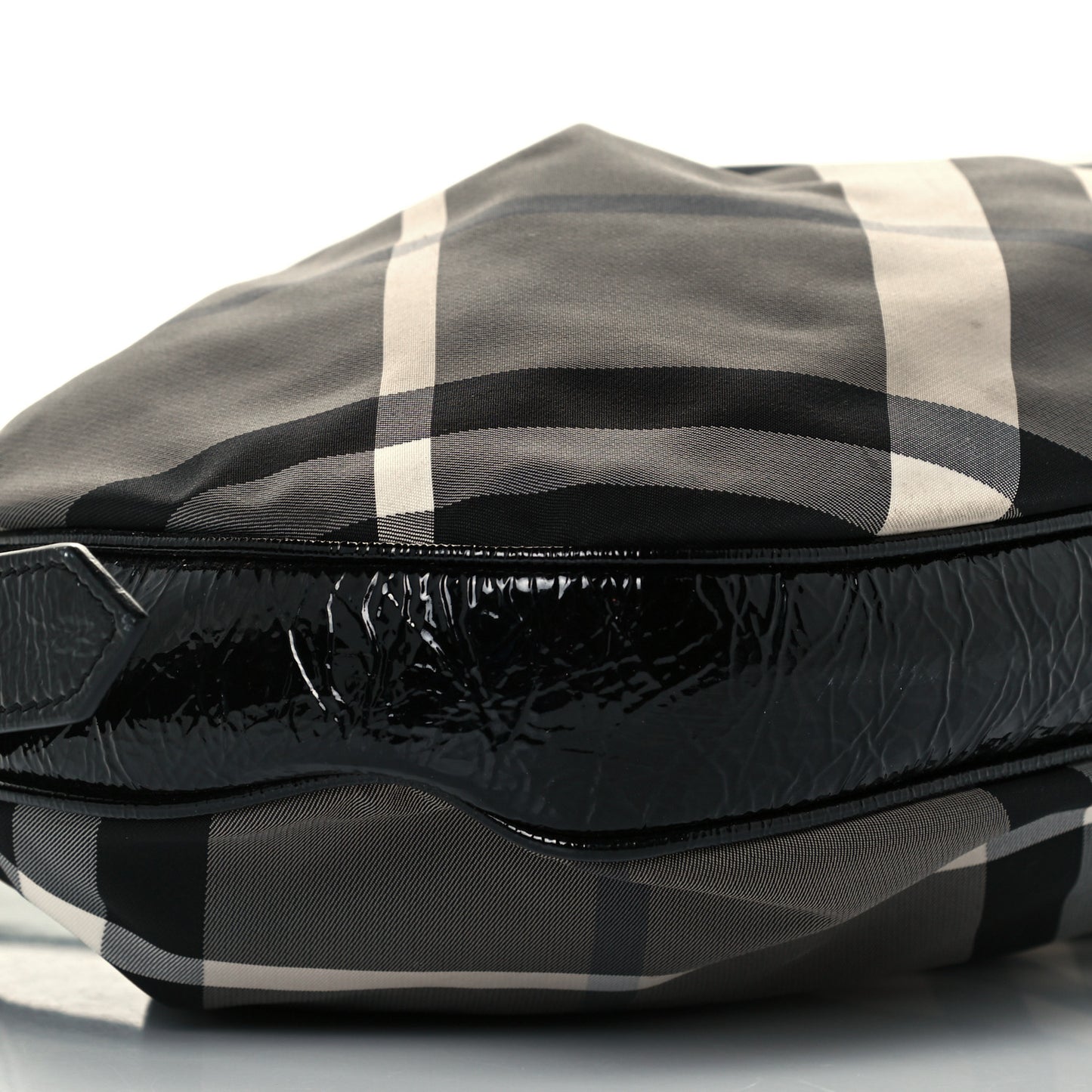 Beat Check Small Brooklyn Hobo Black
