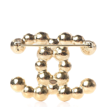 Chanel Pearl CC Brooch Light Gold 3 of 5