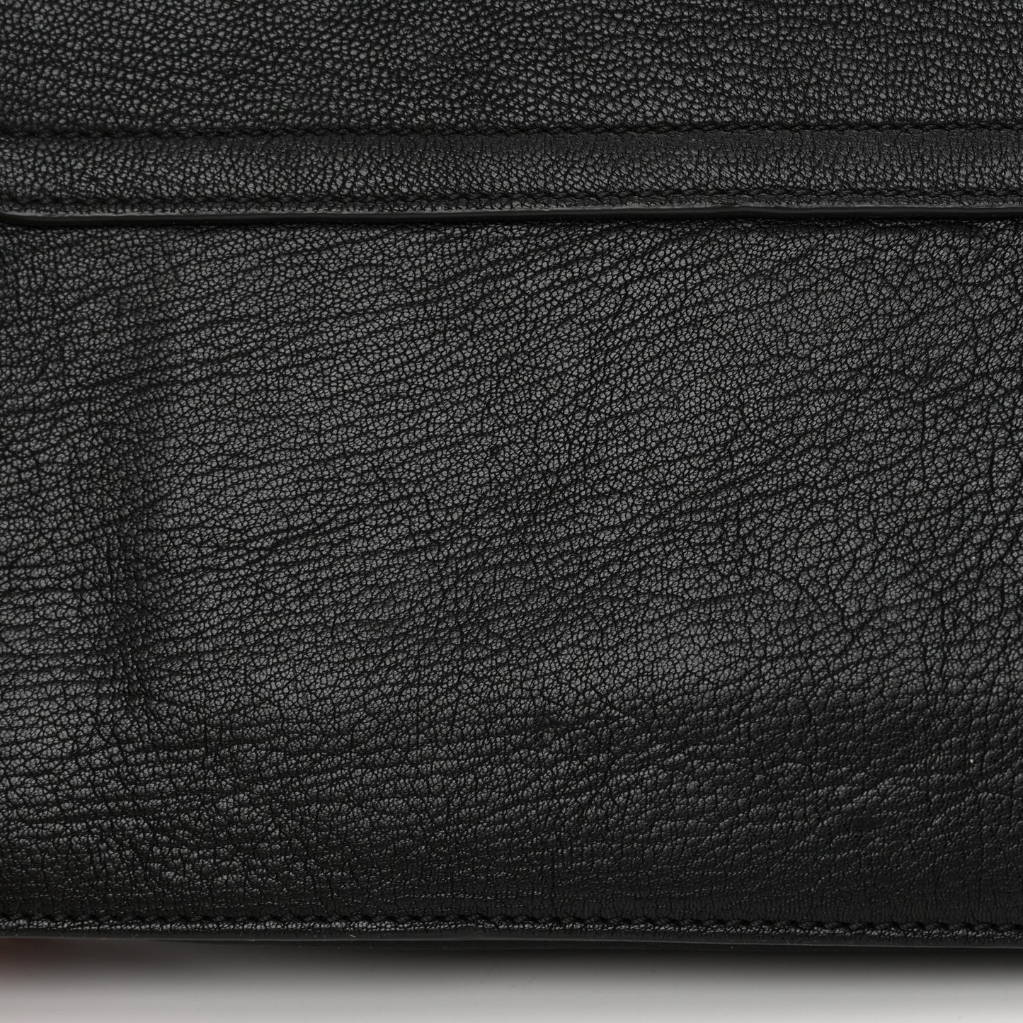 Goatskin Small Faye Shoulder Bag Black