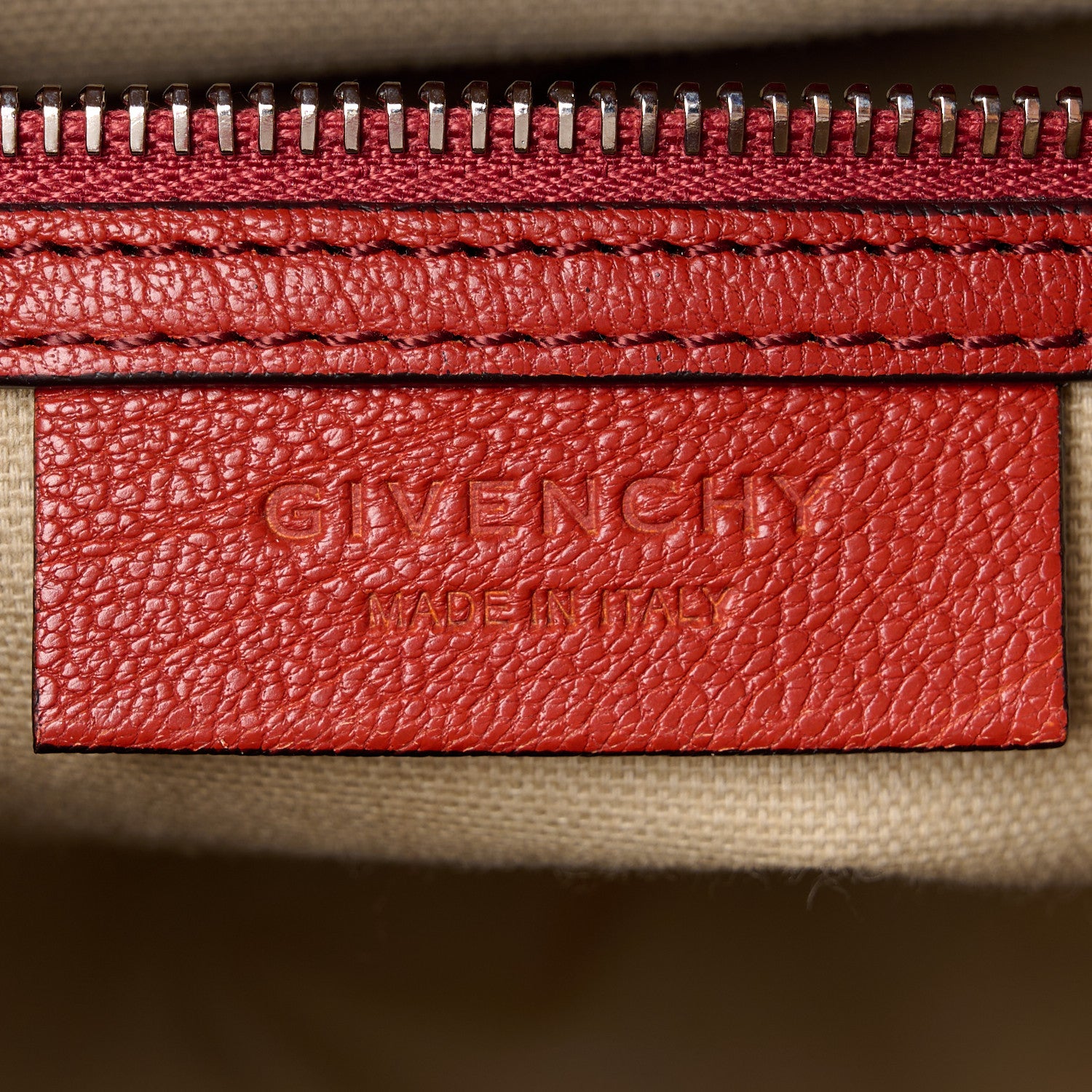 Givenchy Sugar Goatskin Small Antigona Vermillon 7 of 14