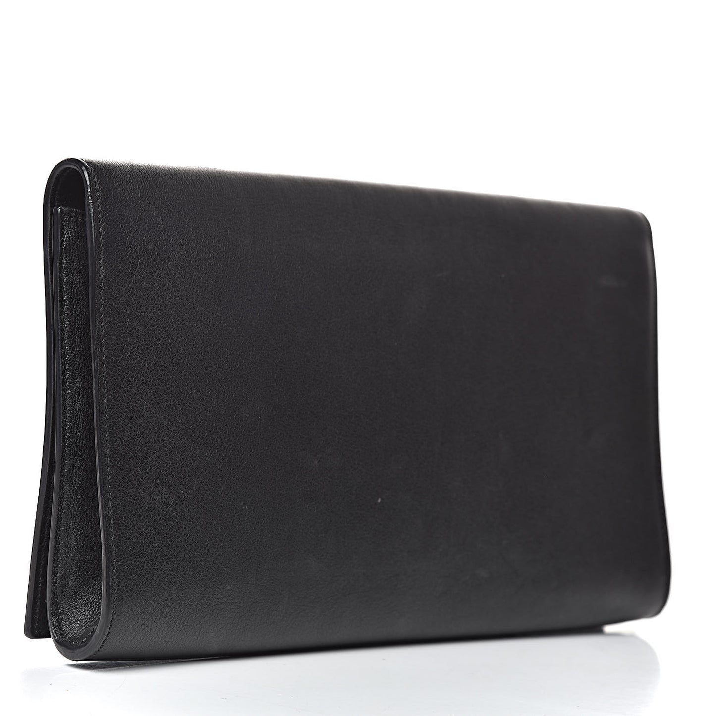 Calfskin Monogram Large Belle De Jour Clutch Black