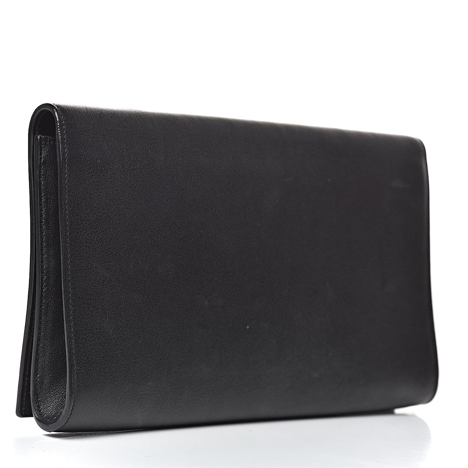 Saint Laurent Calfskin Monogram Large Belle De Jour Clutch Black 3 of 14