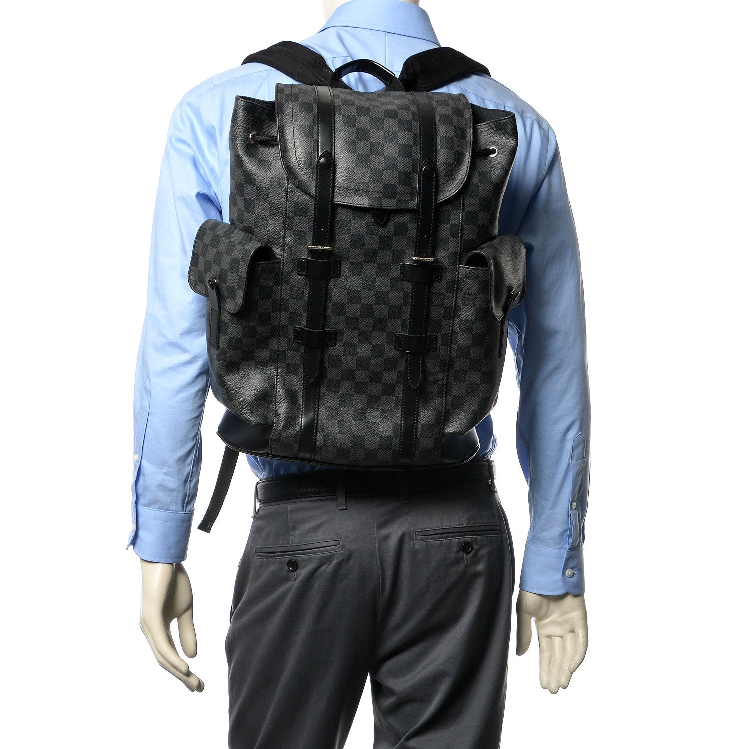 Louis Vuitton Damier Graphite Christopher PM Backpack 2 of 8