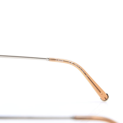 Chloe Oversized Carlina Sunglasses CE123S Gold Peach 6 of 9