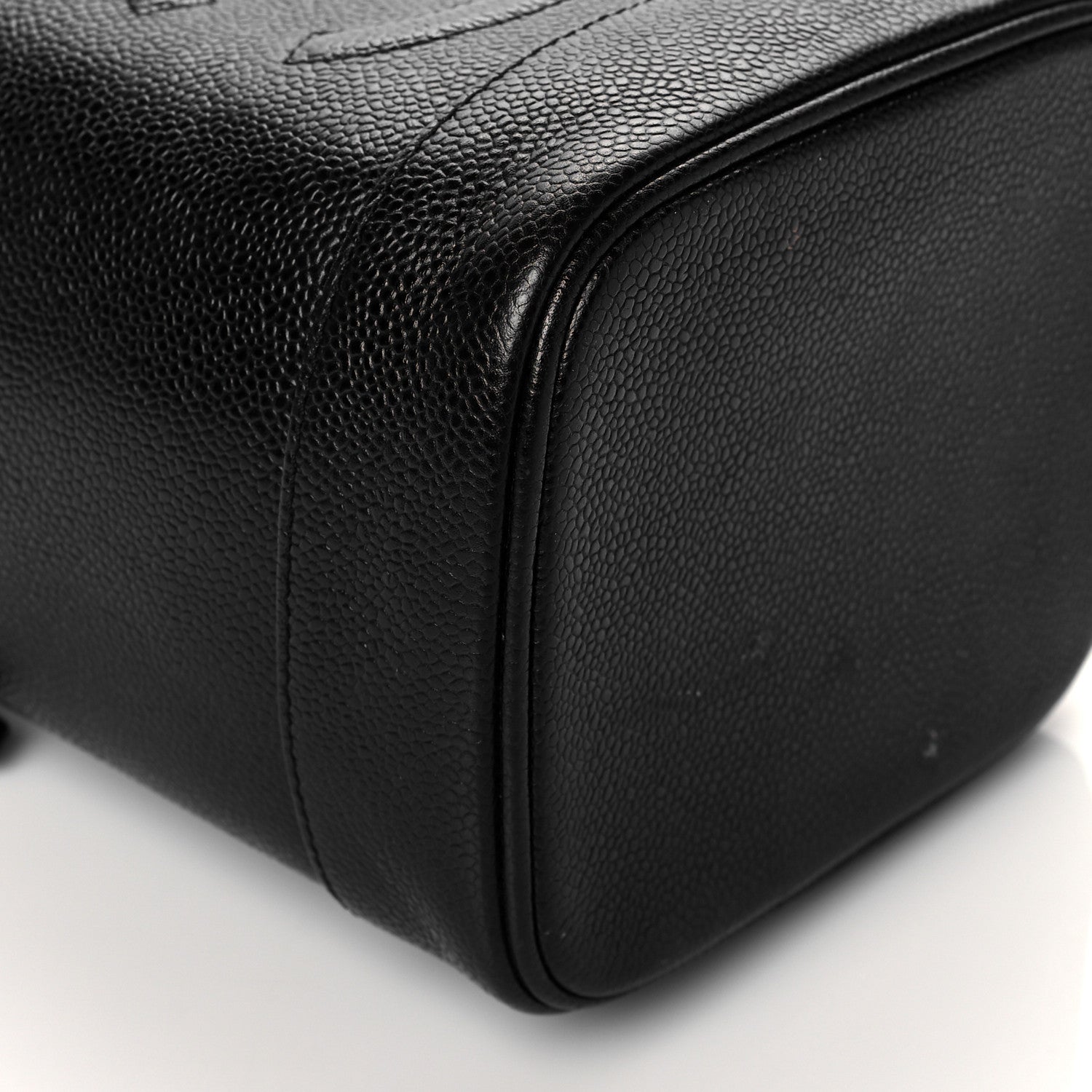 Chanel Caviar Vanity Cosmetic Case Black 9 of 13