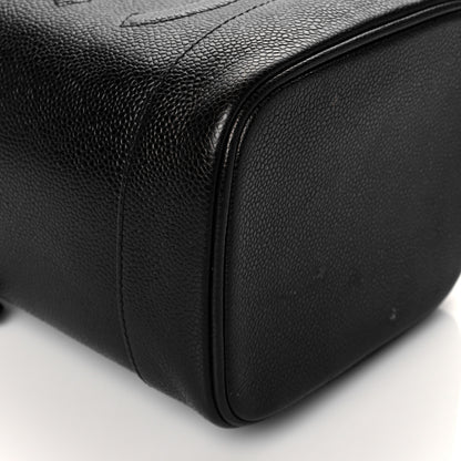Chanel Caviar Vanity Cosmetic Case Black 9 of 13
