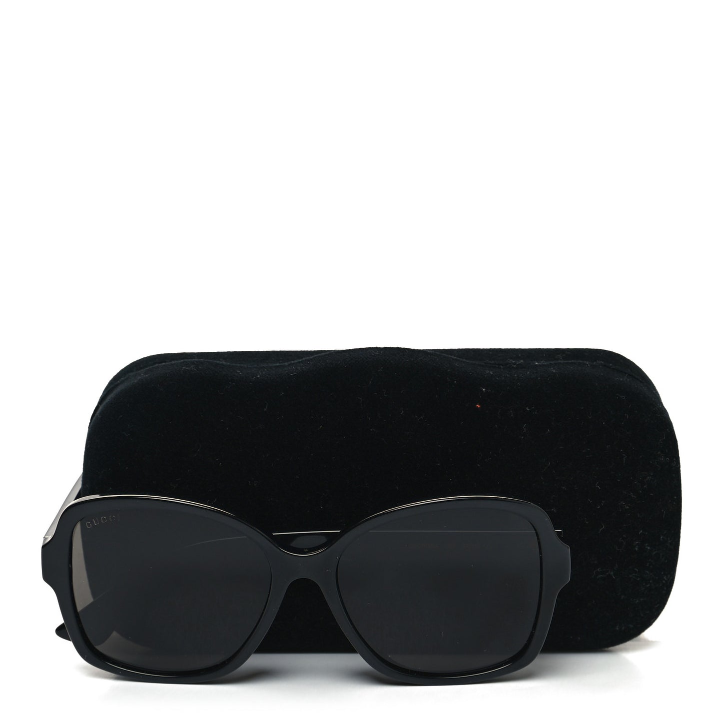 Acetate Square Sunglasses GG0765SA Black