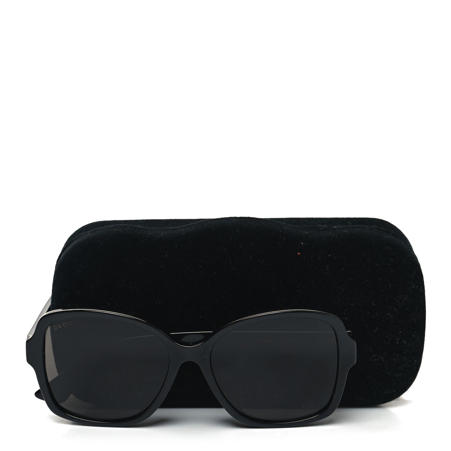 Gucci Acetate Square Sunglasses GG0765SA Black 9 of 9