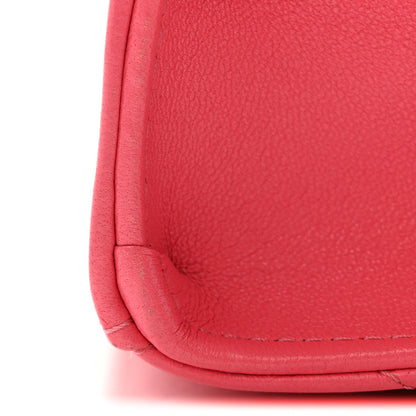 Chanel Lambskin Plexiglass Quilted Coco Love Clutch With Chain Pink 15 of 16