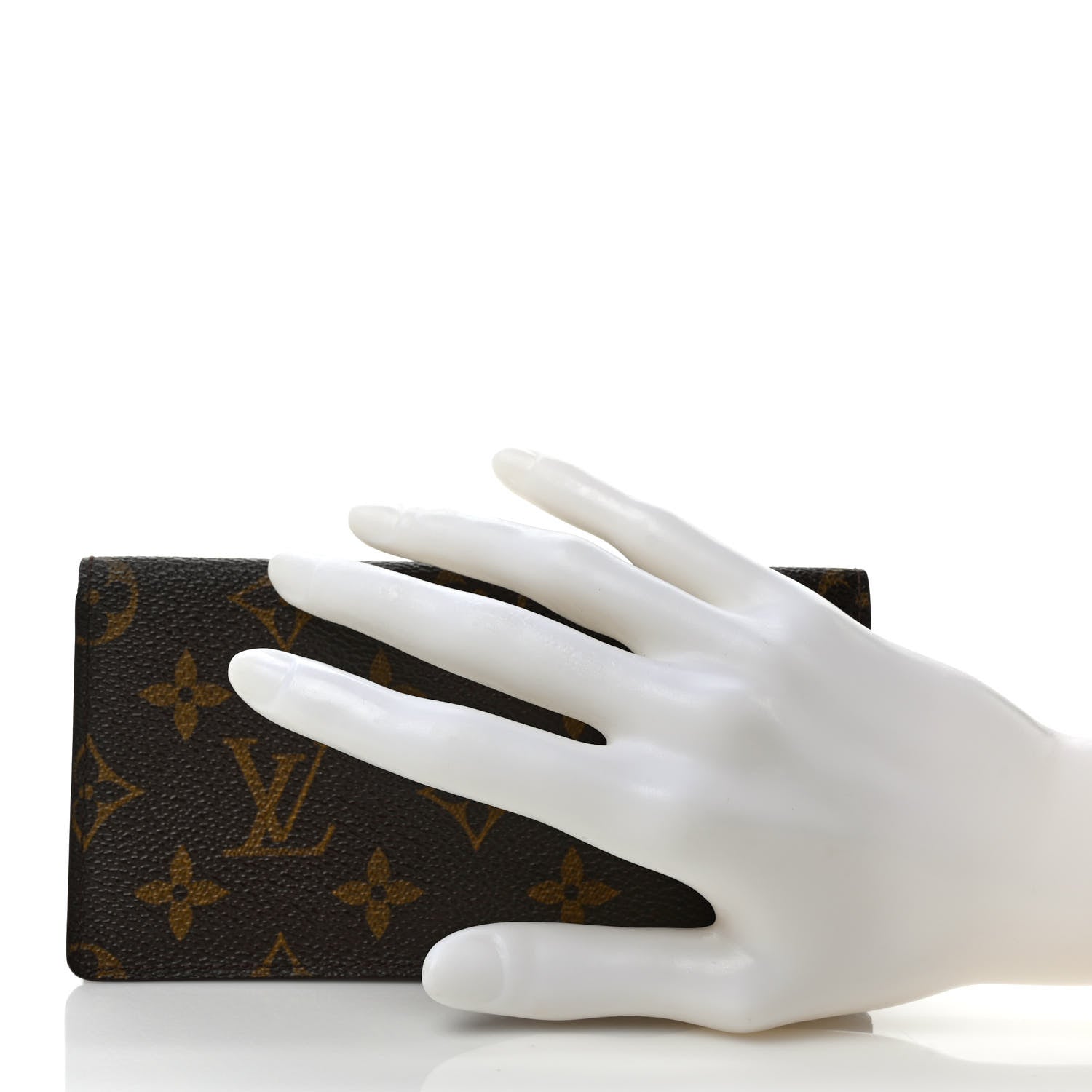 Louis Vuitton Monogram Simple Checkbook Holder Wallet Cover 2 of 7