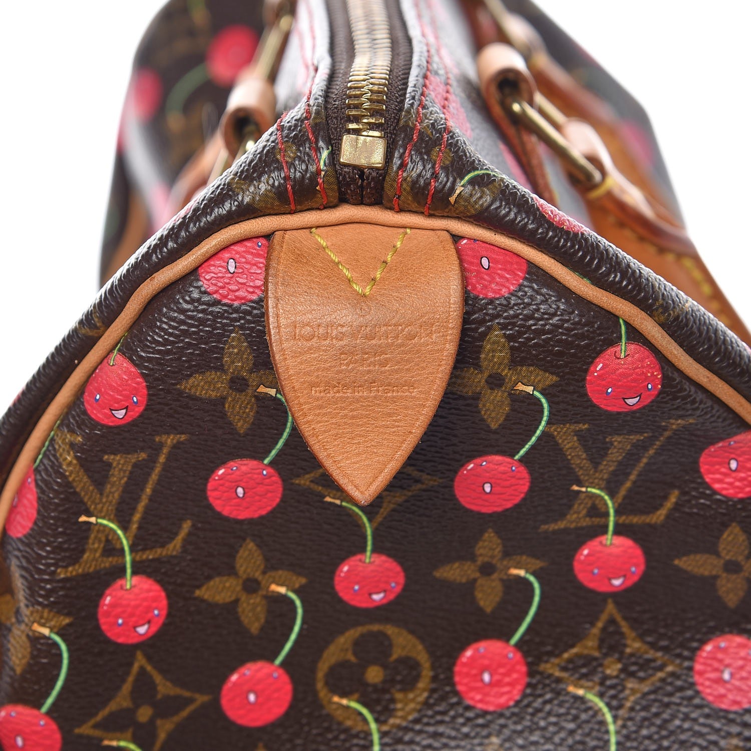 Louis Vuitton Monogram Cerises Speedy 25 6 of 14