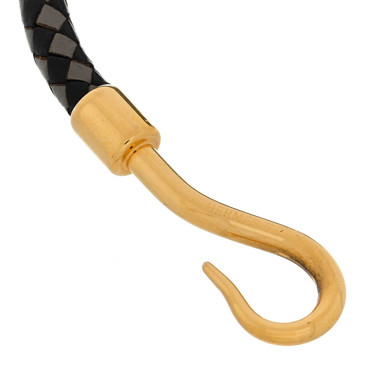 Swift Woven Jumbo Hook Bracelet Black