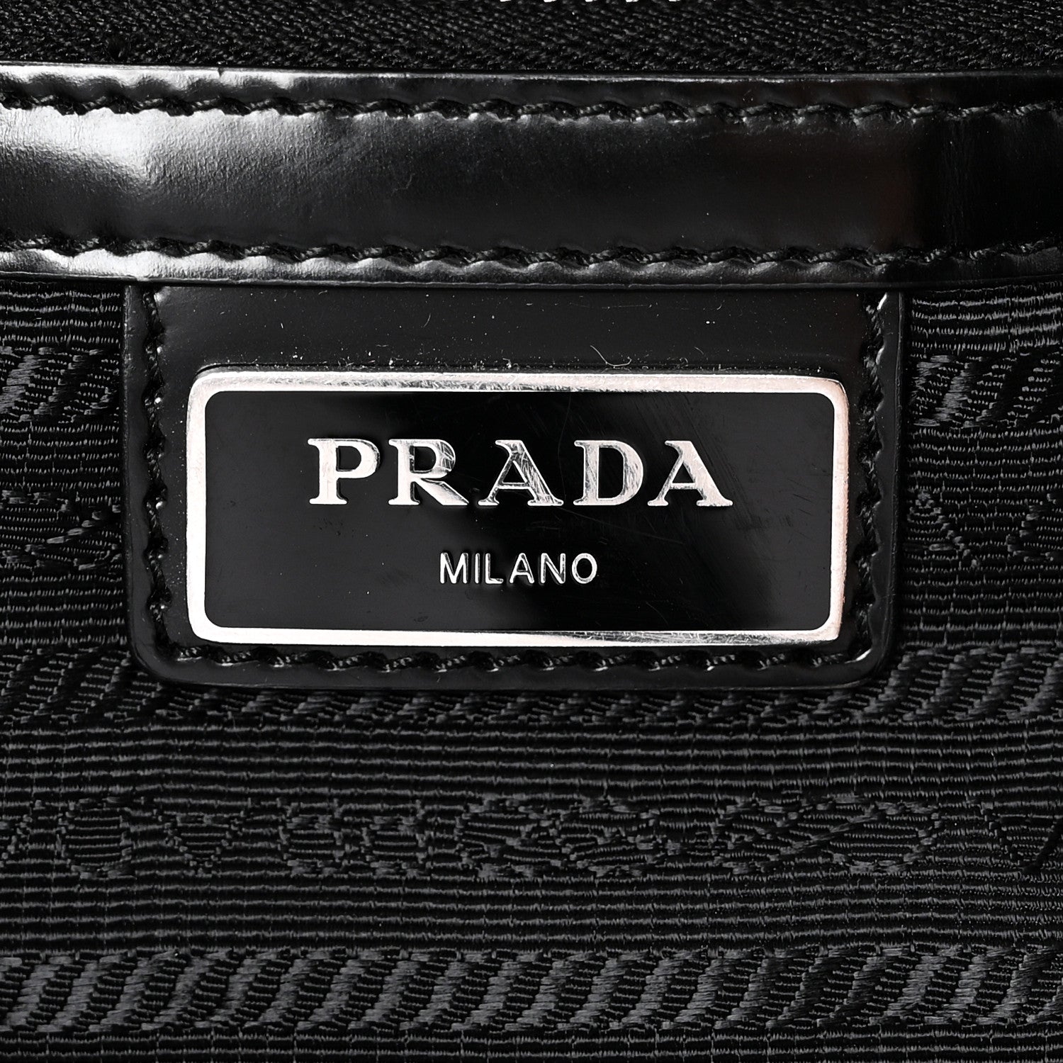 Prada Re-Nylon Spazzolato Tote Black 7 of 10