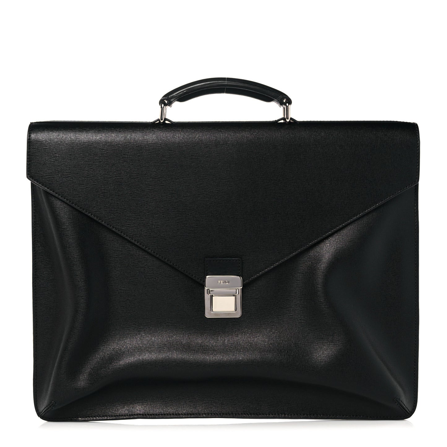 Vitello Elite Flamingo Slim Business Bag Black