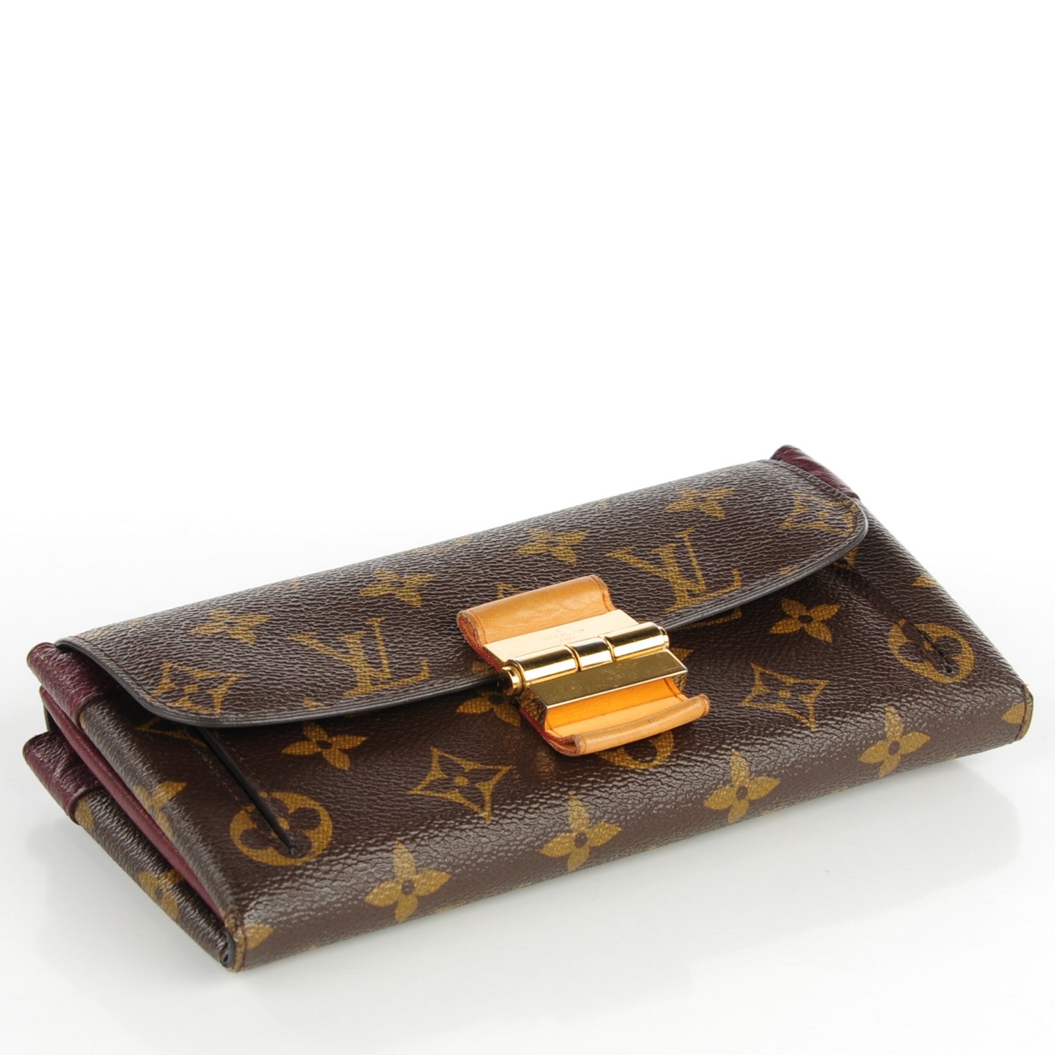 Louis Vuitton Monogram Elysee Wallet Bordeaux 4 of 9