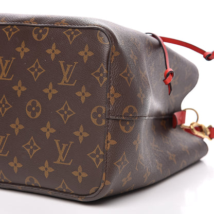 Louis Vuitton Monogram Neonoe MM Coquelicot 7 of 9