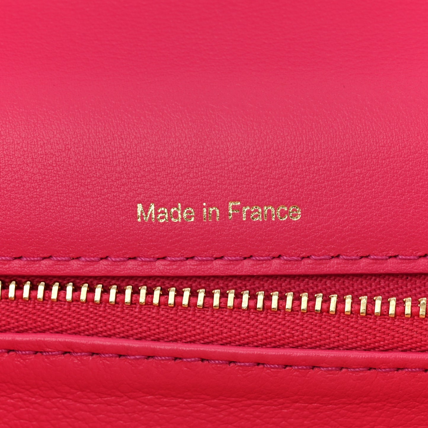 Calfskin GM Tempete Satchel Fuchsia