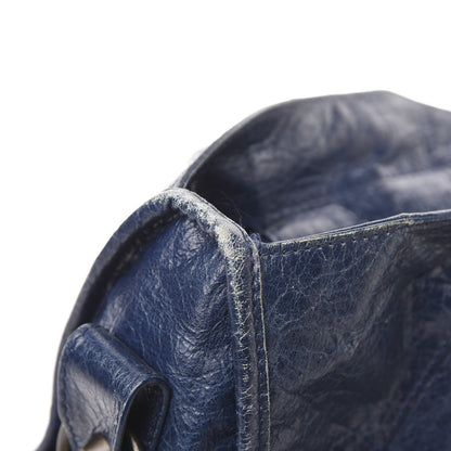 Balenciaga Agneau Classic Hardware Part Time Bleu Mineral 9 of 14