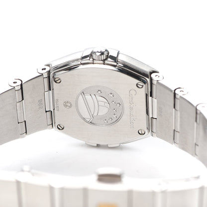Omega Stainless Steel Diamond 24mm Constellation Quartz Watch Black 123.10.24.60.51.001 4 of 6