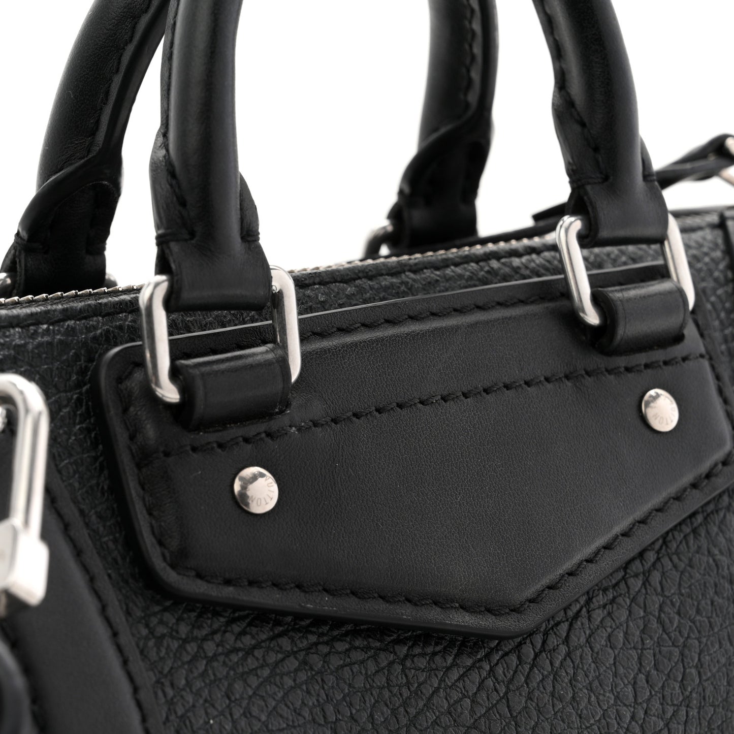 Calfskin Nano Biker Black