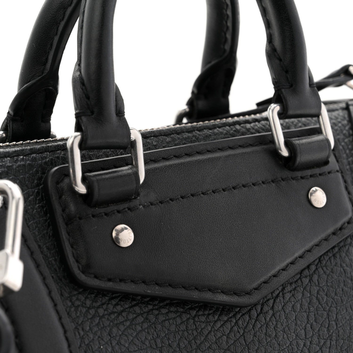 Louis Vuitton Calfskin Nano Biker Black 10 of 11