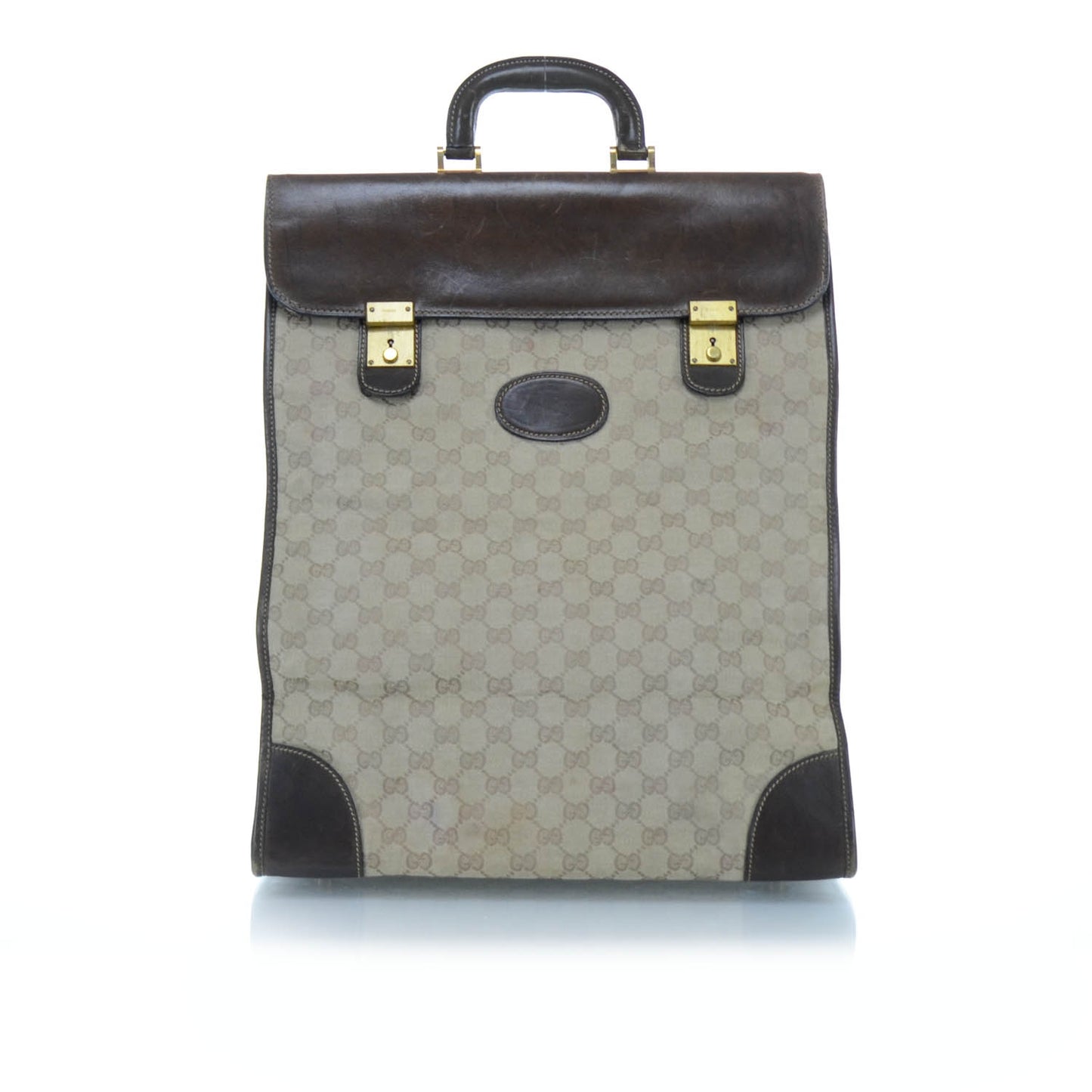 Monogram Travel Bag Brown