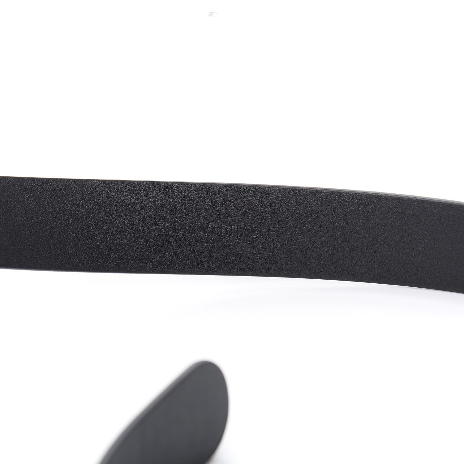 Chanel Calfskin Paris Button CC Belt 85 34 Black 5 of 8