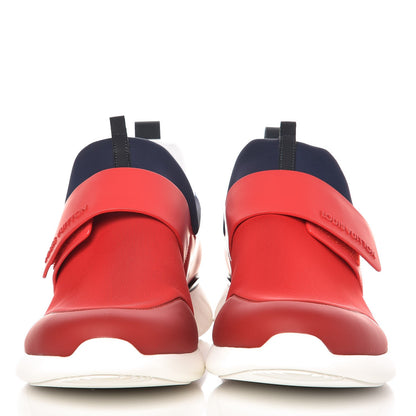 Louis Vuitton Neoprene America's Cup Reggata Sneakers 11 Red Blue White 2 of 12