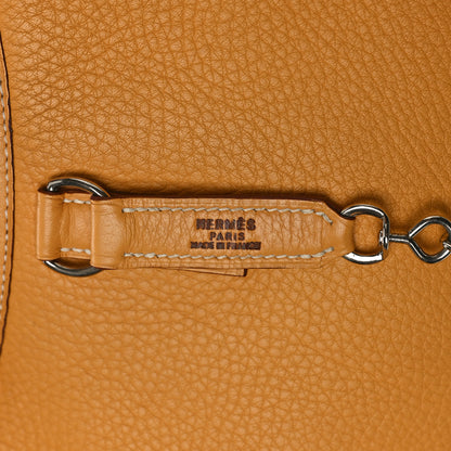 Hermes Taurillon Clemence Sac Trim II 35 Naturel Sable 6 of 8