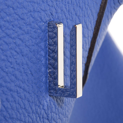 Hermes Togo Birkin 35 Bleu Electrique 21 of 29