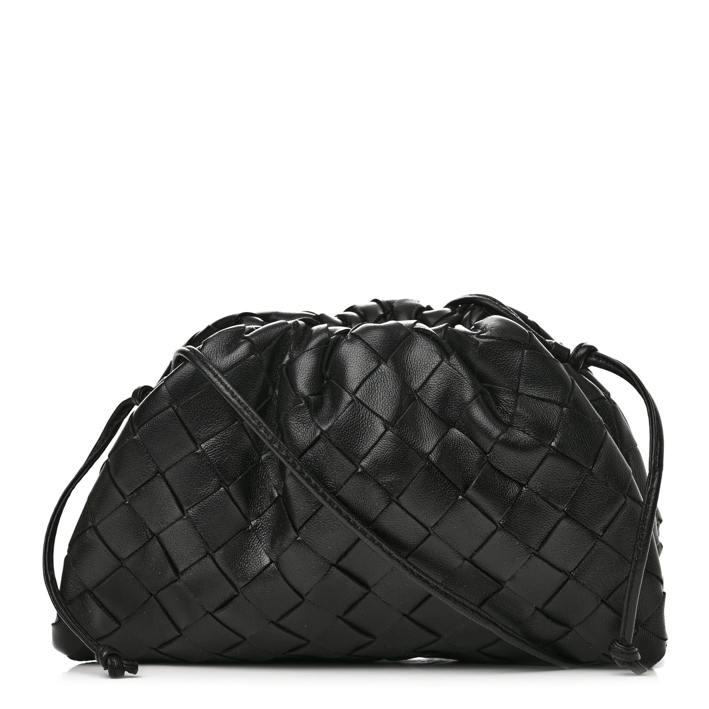 Nappa Intrecciato The Mini Pouch Black