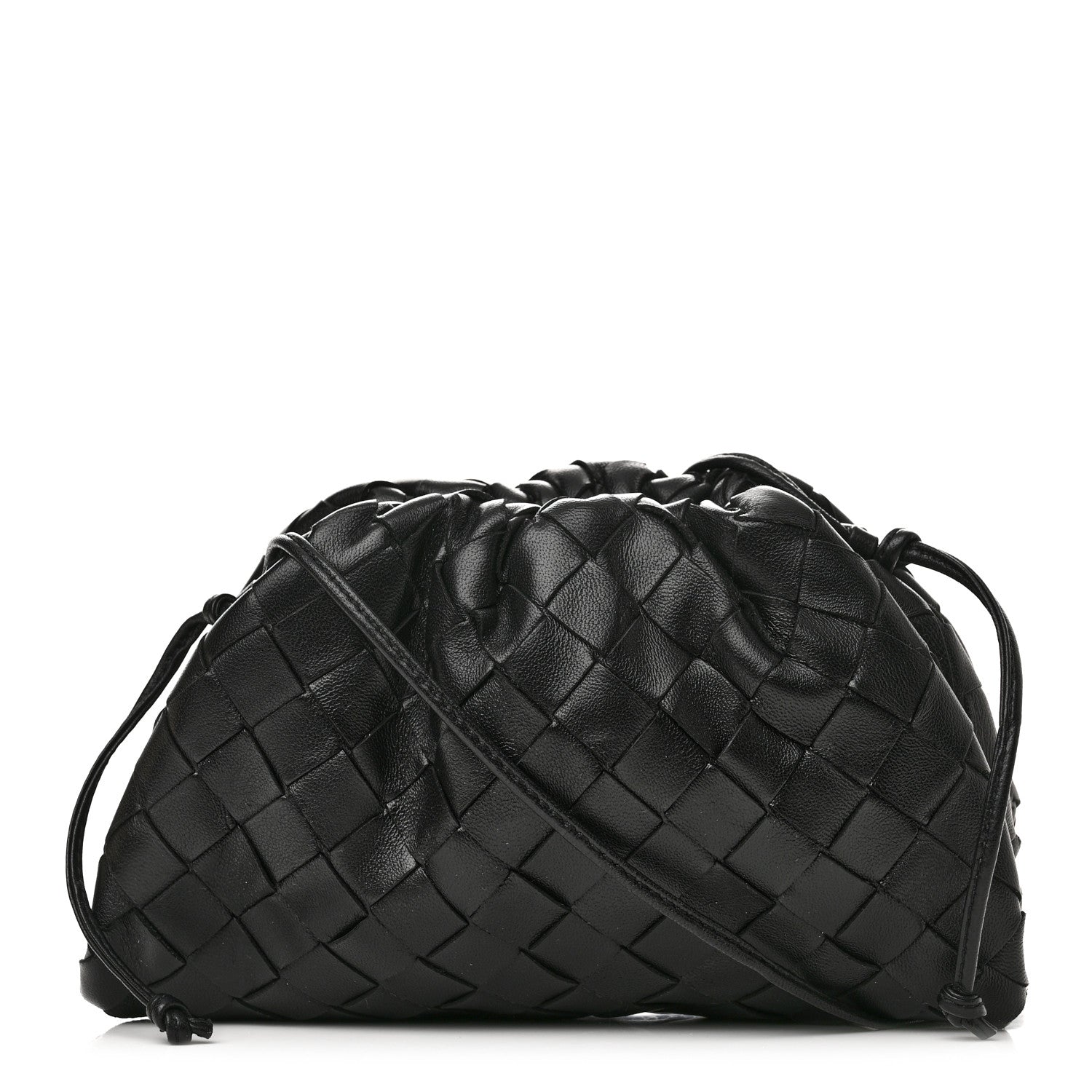 Bottega Veneta Nappa Intrecciato The Mini Pouch Black 1 of 10