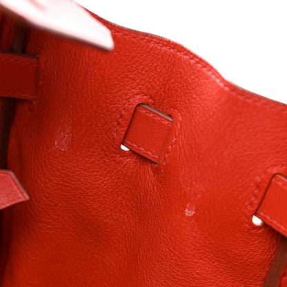 Hermes Swift Birkin 30 Rouge Vif 11 of 17
