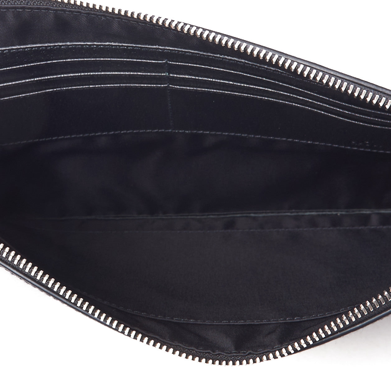 Econyl Nylon Monogram Off The Grid Zip Pouch Black