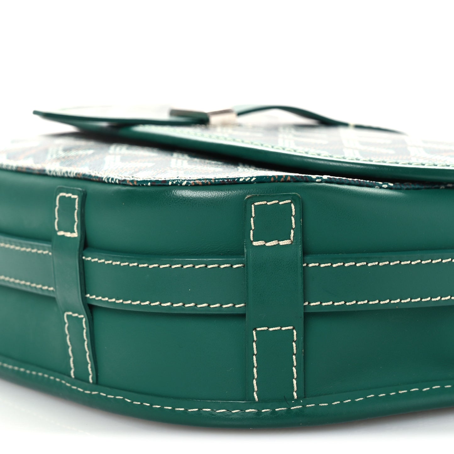 Goyardine Belvedere II PM Messenger Bag Green