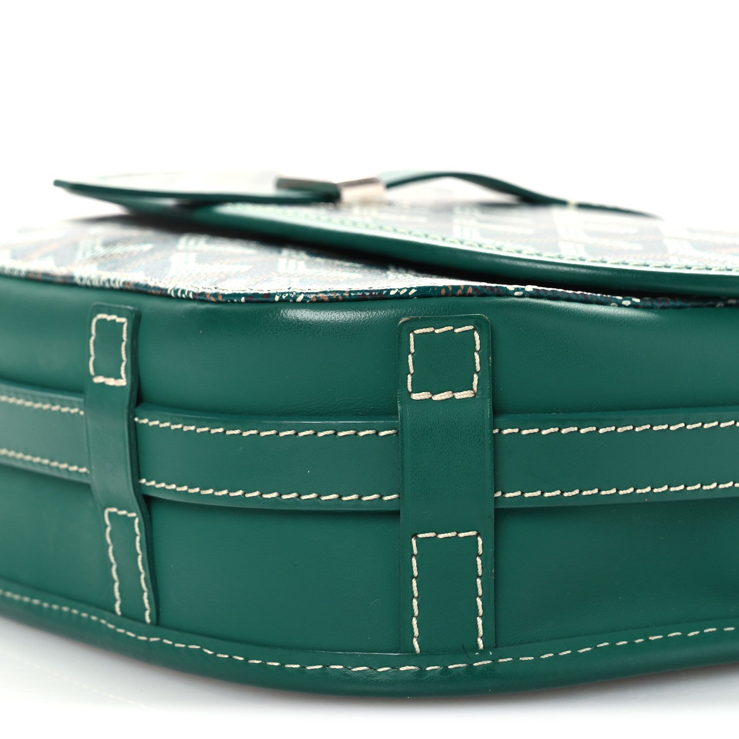 Goyard Goyardine Belvedere II PM Messenger Bag Green 9 of 11