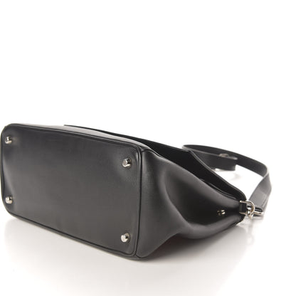 Christian Dior Smooth Calfskin Tri-Color Medium Be Dior Flap Black Blue Red 11 of 13